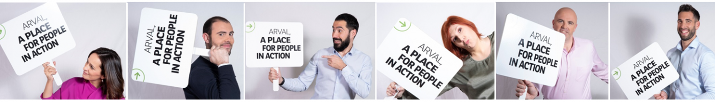 Arval, a place for people in action (banner) Arval a place for people in action