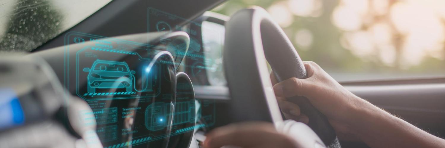 manos volante de coche