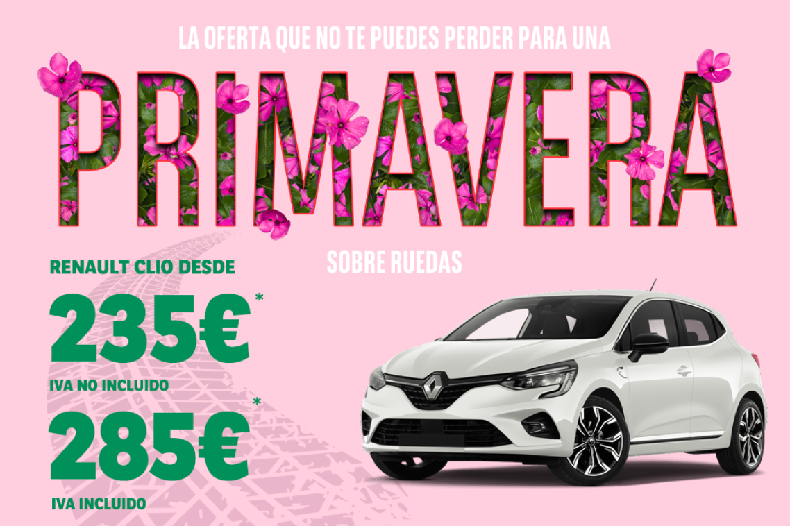 Oferta Renting Primavera Arval