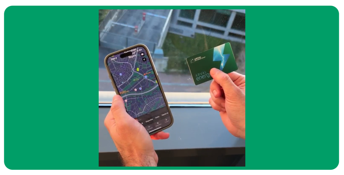 Arval charging card